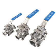 Stainless Steel 3PC Sanitary Ball Valve